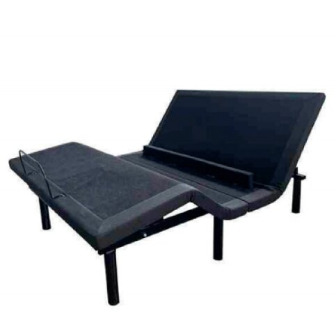 DB03 Three-Motor Adjustable Bed Base with Wireless Remote and Massage