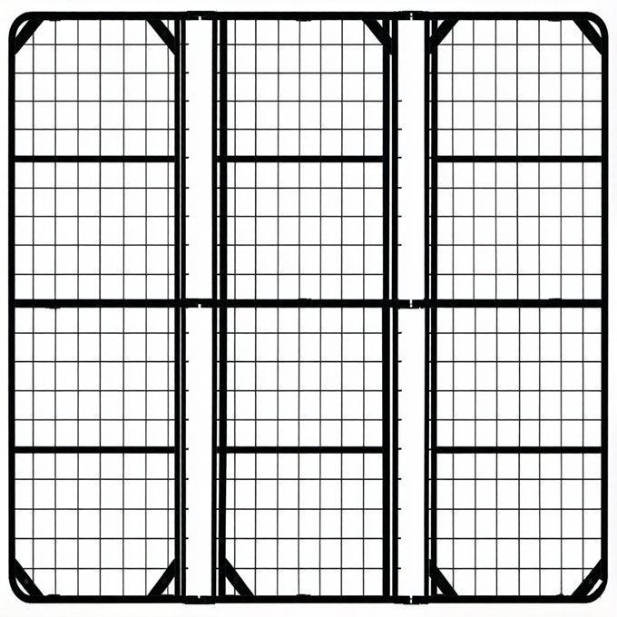 AF-T3 TRIPLE FOLDING FOUNDATION