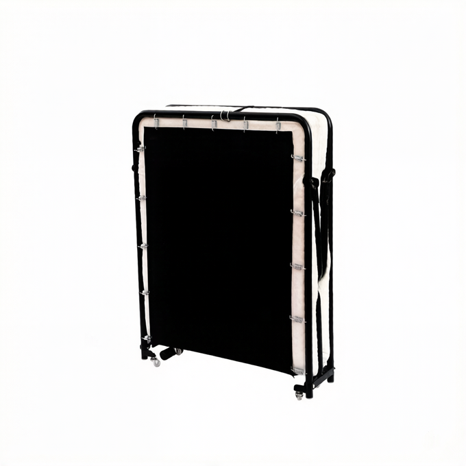 AF-ZL11 FOLDING BED WITH SMALL WHEELS